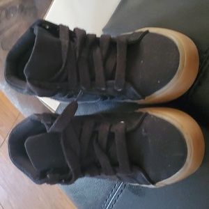 Boy black high tops